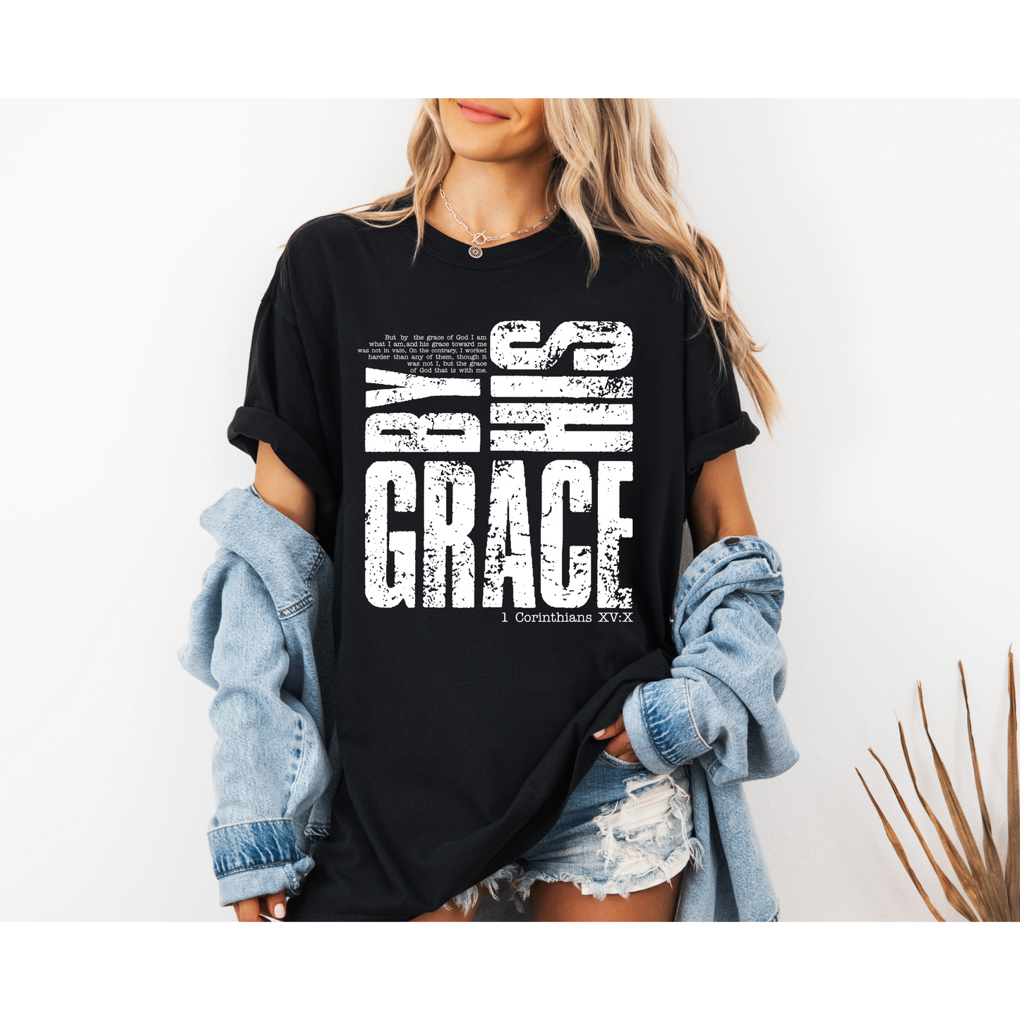 By His Grace- Black