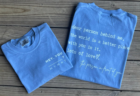 Dear Person- Washed Denim