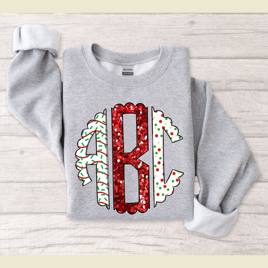 Christmas Sparkle Sweatshirt- CUSTOM