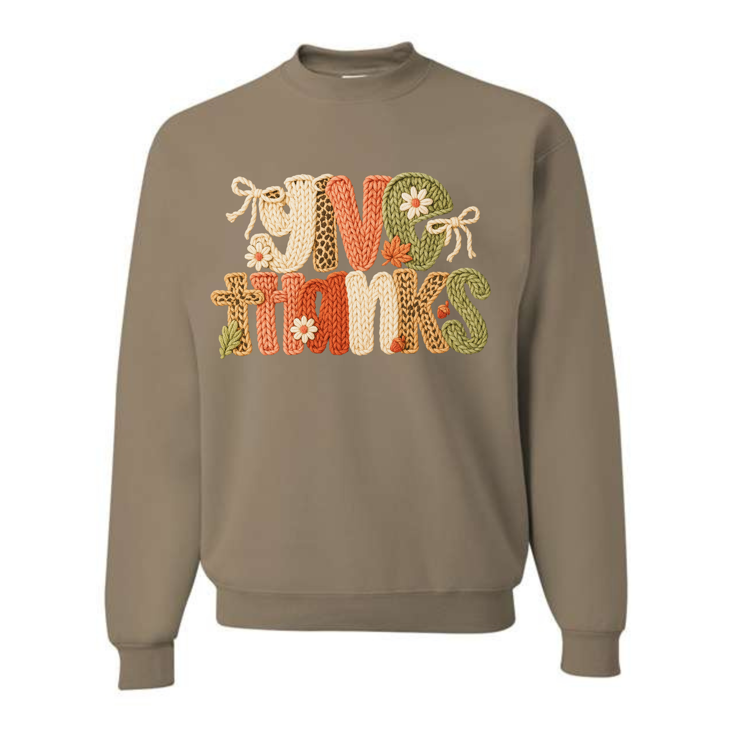 Give Thanks Sweatshirt- Adult- 2 Colors