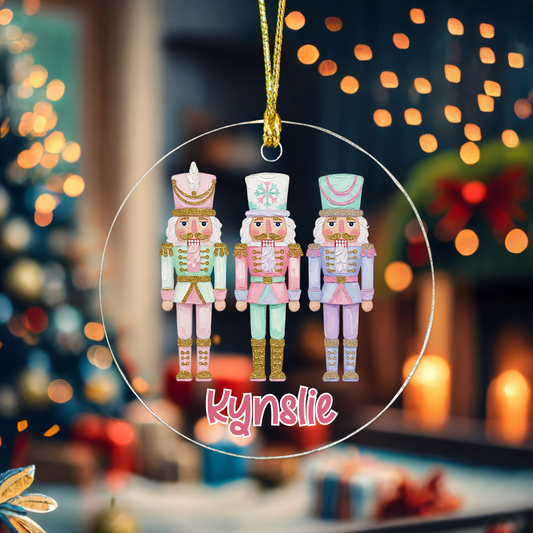 Nutcracker Ornament- Personalized