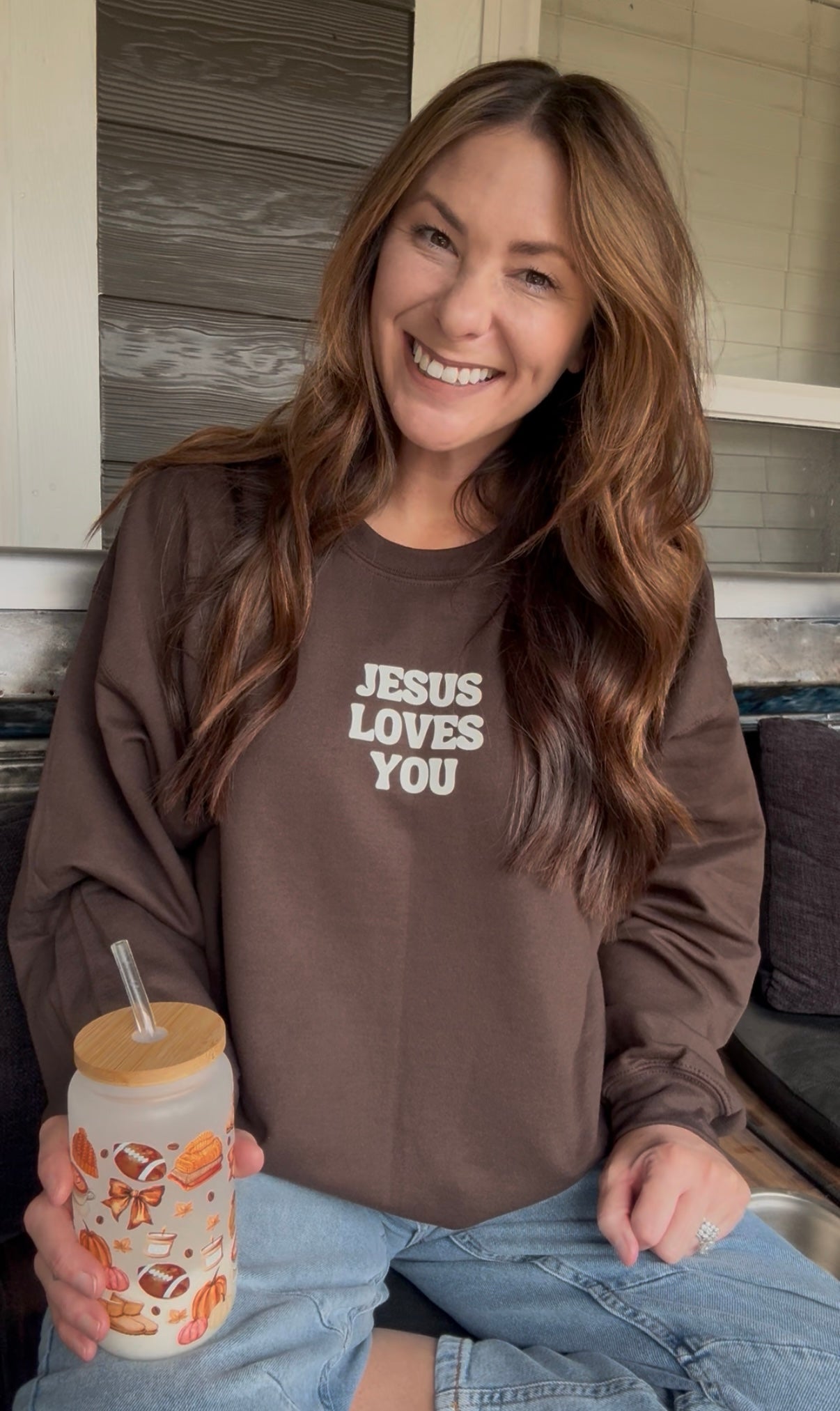 Jesus Loves You-Sweatshirt- 2 Colors