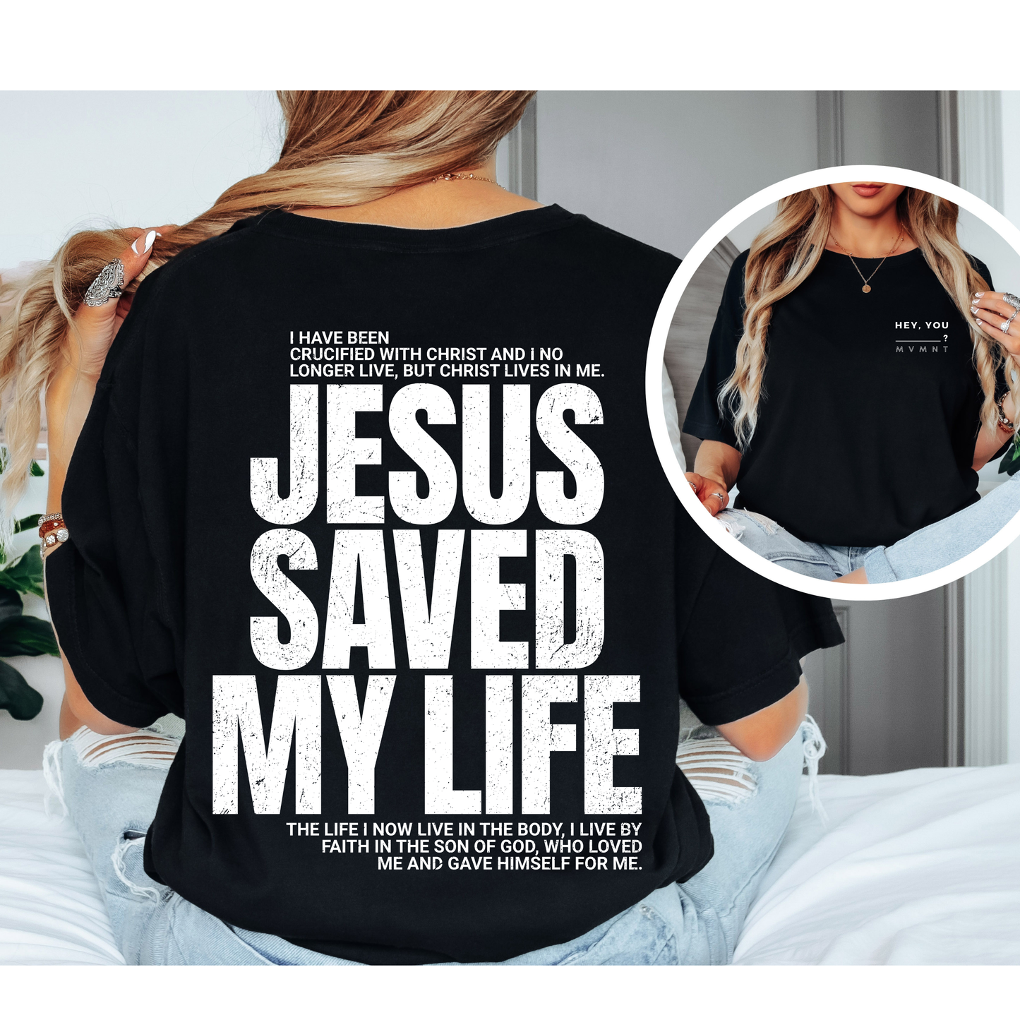 Jesus Saved My Life- Tee